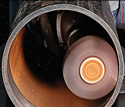 unmounted flap wheel application